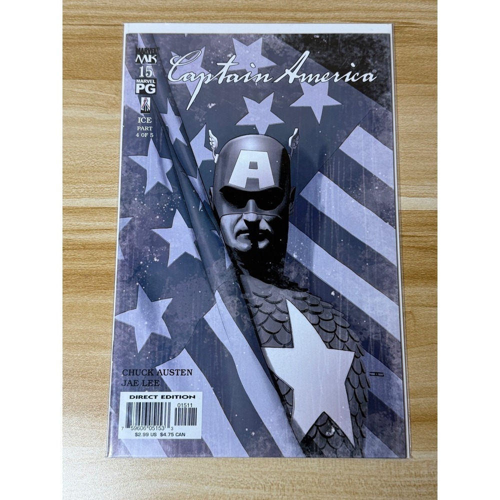 Captain America #15 Marvel Comic Chuck‎ Austen Jae Lee